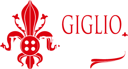 logo al giglio bottonato